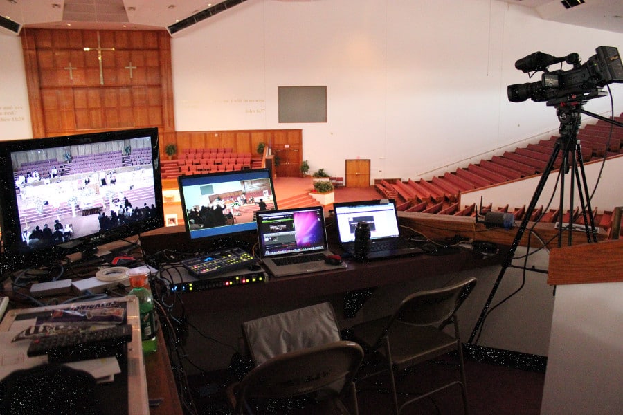 Houses of Worship, Live stream, video stream, audio video services